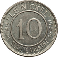 10 centimes - Pacific Franc