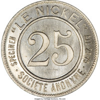 25 centimes - Pacific Franc