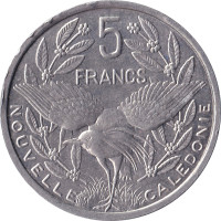 5 francs - Pacific Franc