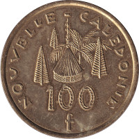 100 francs - Franc pacifique