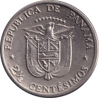 2 1/2 centesimos - Panama