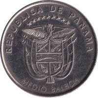 1/2 balboa - Panama