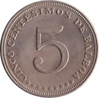 5 centesimos - Panama