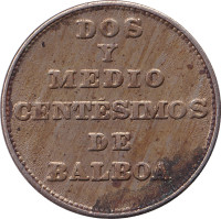 2 1/2 centesimos - Panama