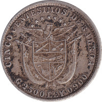 5 centesimos - Panama