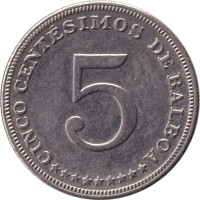 5 centesimos - Panama