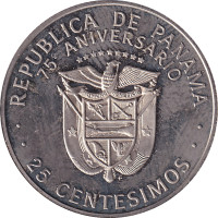 25 centesimos - Panama