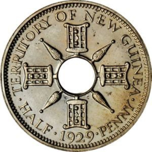 1/2 penny - Papua New Guinea