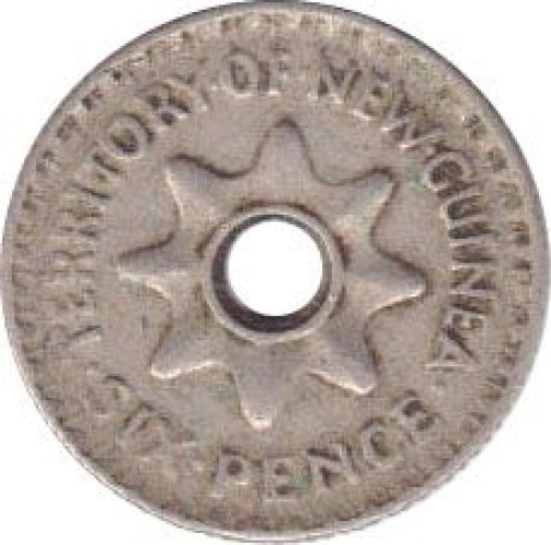 6 pence - Papouasie-Nouvelle-Guinée