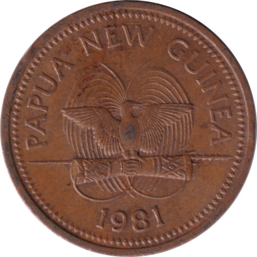 1 toea - Papua New Guinea