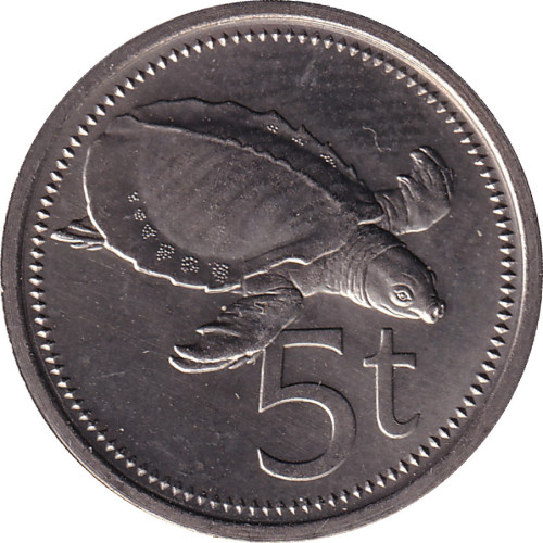 5 toea - Papua New Guinea