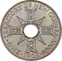 1 penny - Papua New Guinea