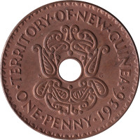 1 penny - Papua New Guinea