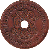 1 penny - Papouasie-Nouvelle-Guinée