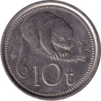 10 toea - Papouasie-Nouvelle-Guinée