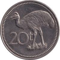 20 toea - Papua New Guinea