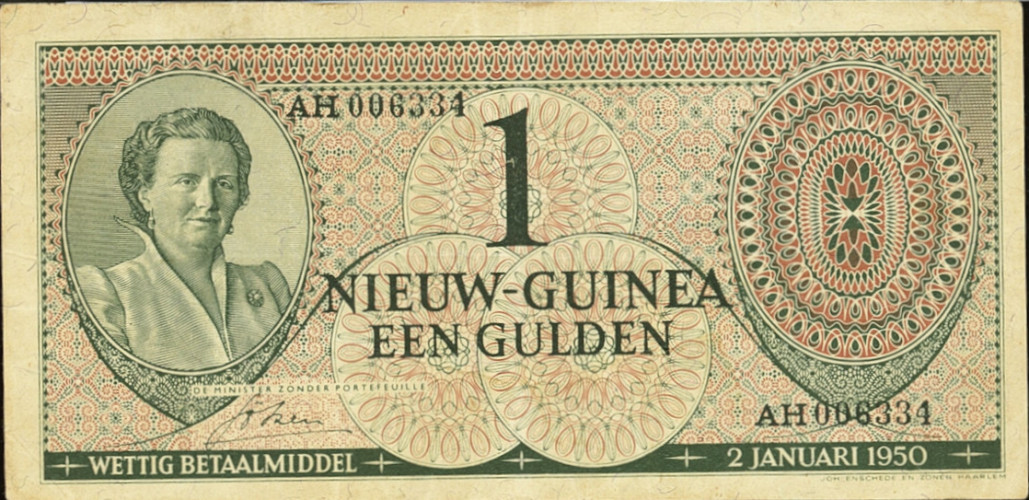 1 gulden - Papouasie-Nouvelle-Guinée