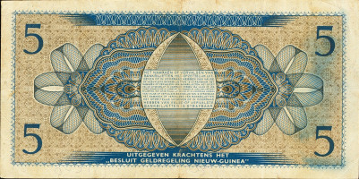 5 gulden - Papouasie-Nouvelle-Guinée