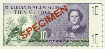 10 gulden - Papua New Guinea