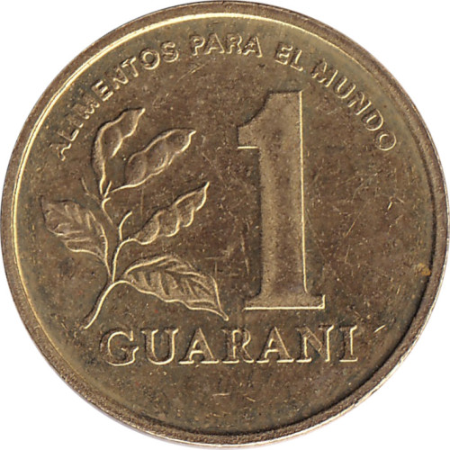 1 guarani - Paraguay