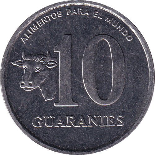 10 guaranies - Paraguay