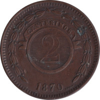 2 centesimos - Paraguay