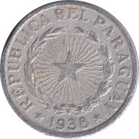 1 peso - Paraguay