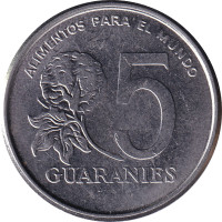 5 guaranies - Paraguay