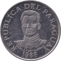 50 guaranies - Paraguay