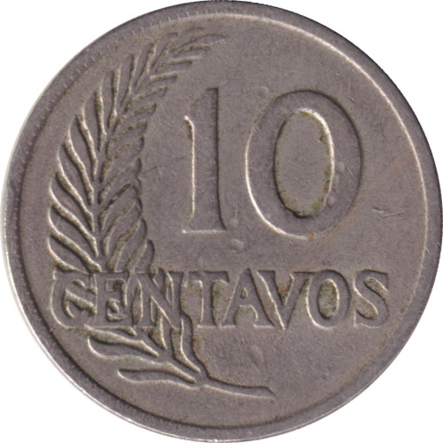 10 centavos - Perou