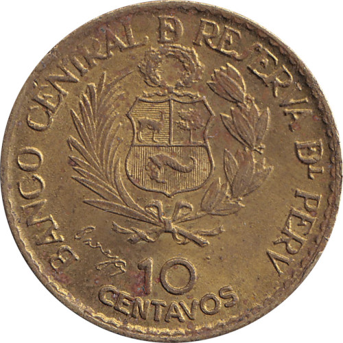 10 centavos - Pérou