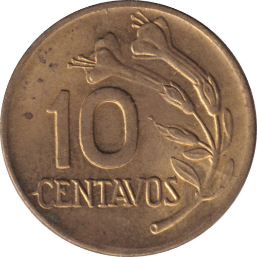 10 centavos - Perou