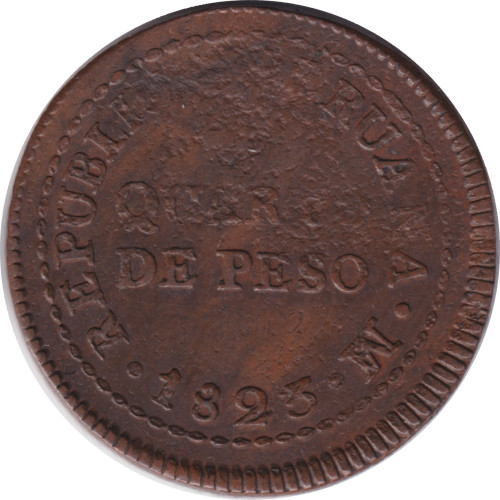 1/4 peso - Perou