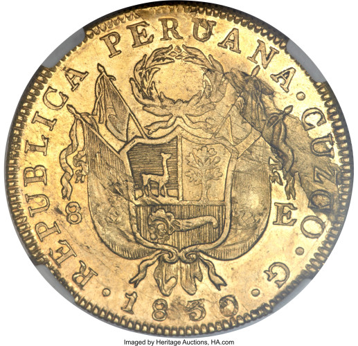 8 escudos - Perou