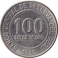 100 soles - Perou