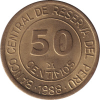 50 centimos - Pérou