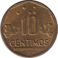 10 centimos - Perou