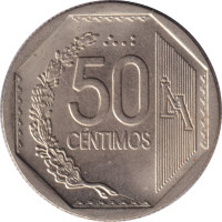 50 centimos - Perou