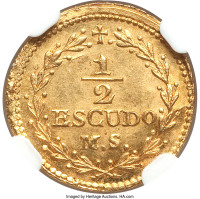 1/2 escudo - Pérou