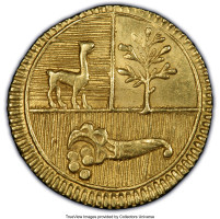 1/2 escudo - Pérou