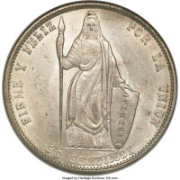 50 centavos - Perou