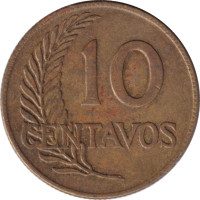 10 centavos - Perou