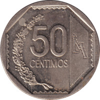 50 centimos - Perou