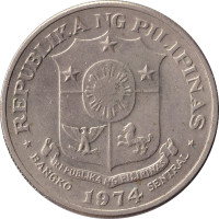 1 piso - Philippinas