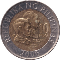 10 piso - Philippinas