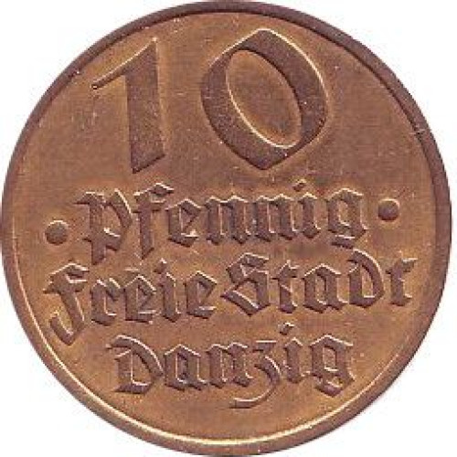 10 pfennig - Pologne