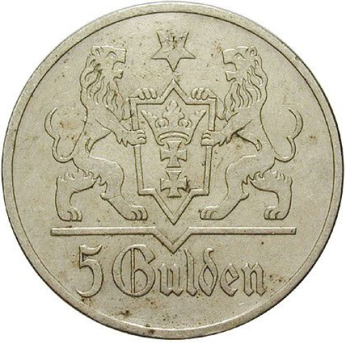 5 gulden - Pologne