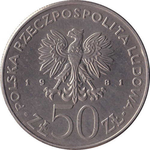 50 zlotych - Pologne