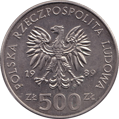 500 zlotych - Pologne