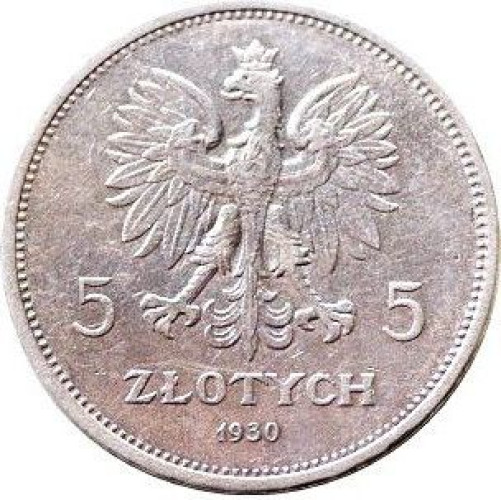 5 zlotych - Pologne